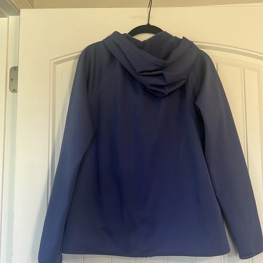 Nike dri Fit zip up hoodie thumbholes Medium